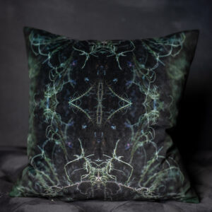 Isle of Arran Moss Cushion Cover - Nature's Velvet Portrait