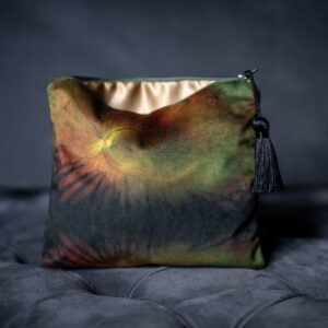 Retina Velvet Clutch - Visionary Collection