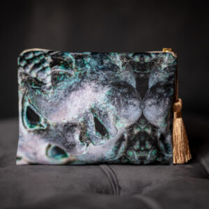 Stone Mask Velvet Clutch - Ancient Garden Collection 6/6