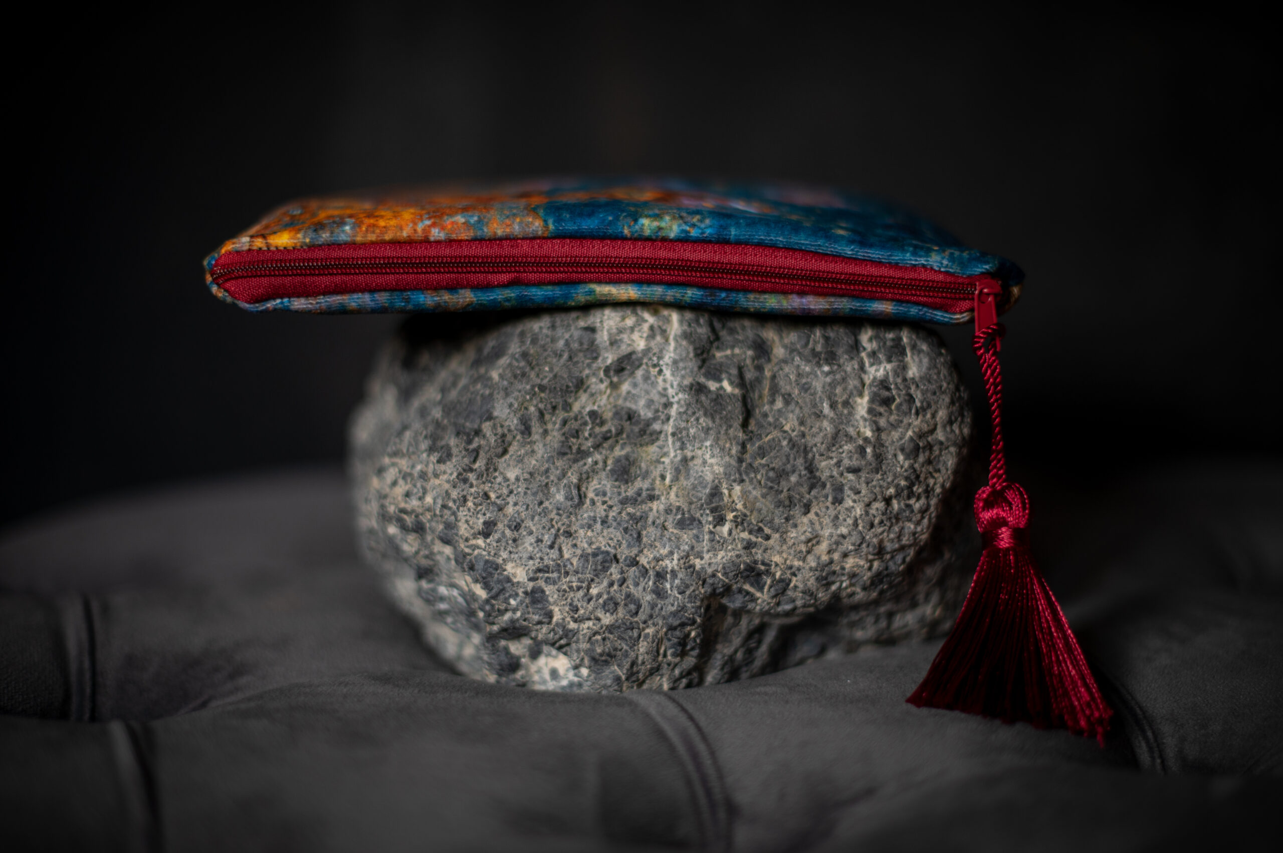 The Alchemist’s Patina - Chenille Clutch Bag - Image 3