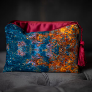The Alchemist’s Patina - Chenille Clutch Bag