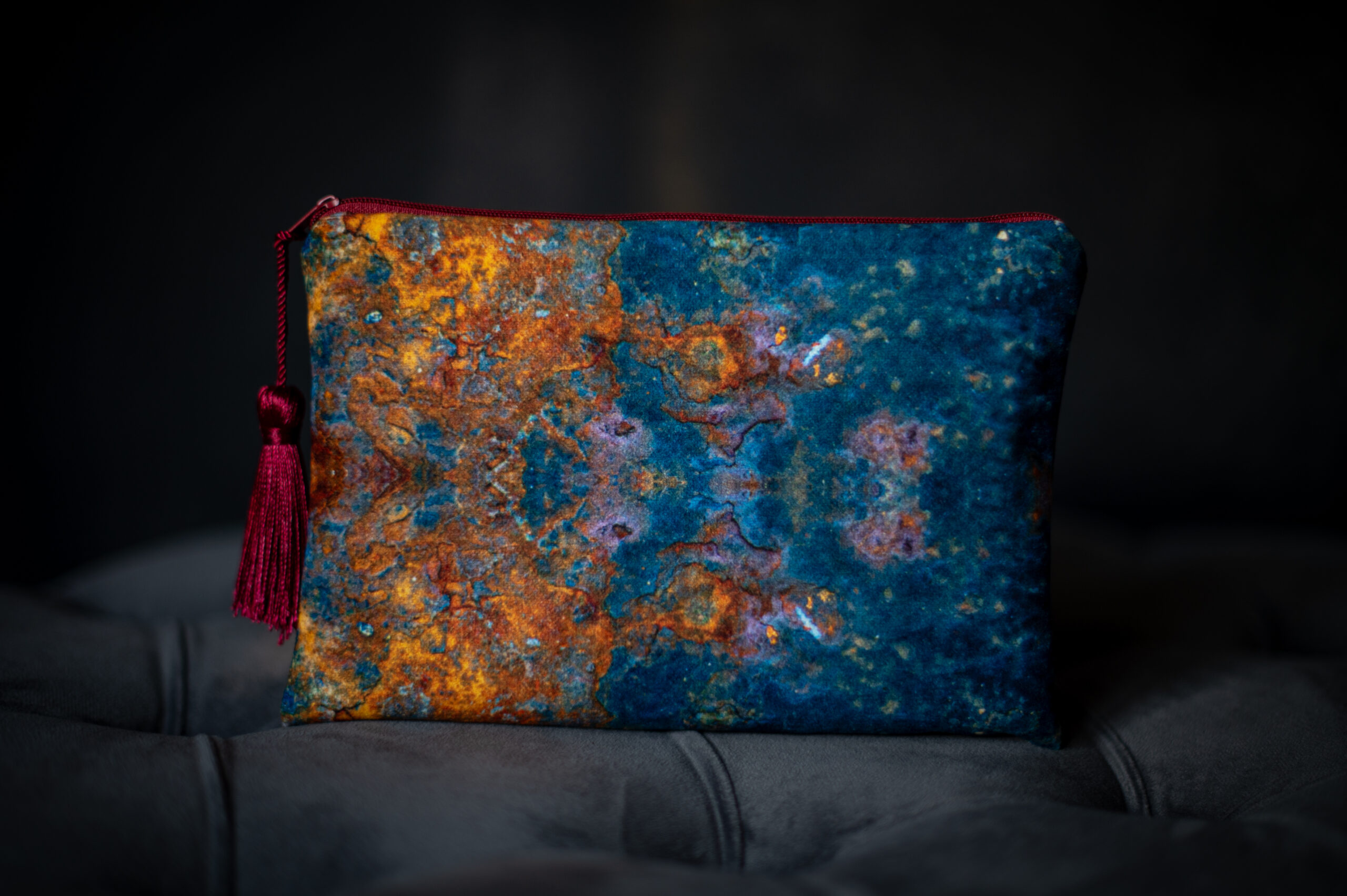 The Alchemist’s Patina: Chenille Clutch Bag - Image 2