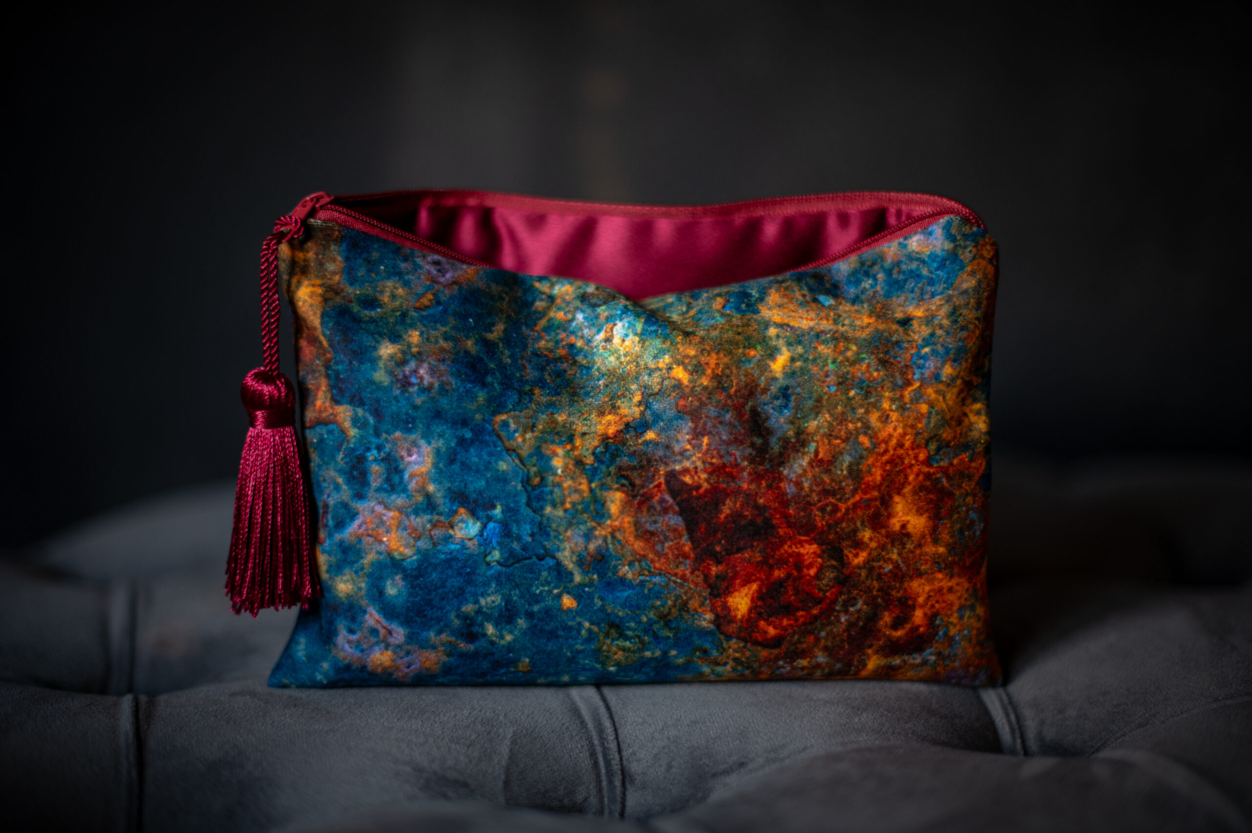 The Alchemist’s Patina: Chenille Clutch Bag - Image 4