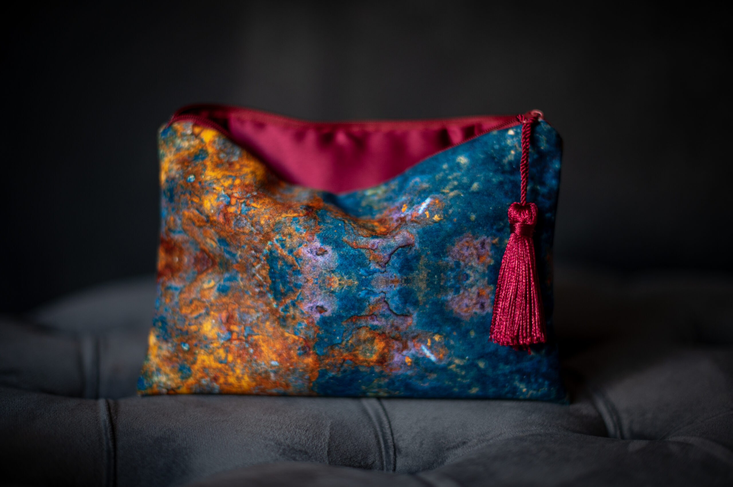 The Alchemist’s Patina: Chenille Clutch Bag - Image 5