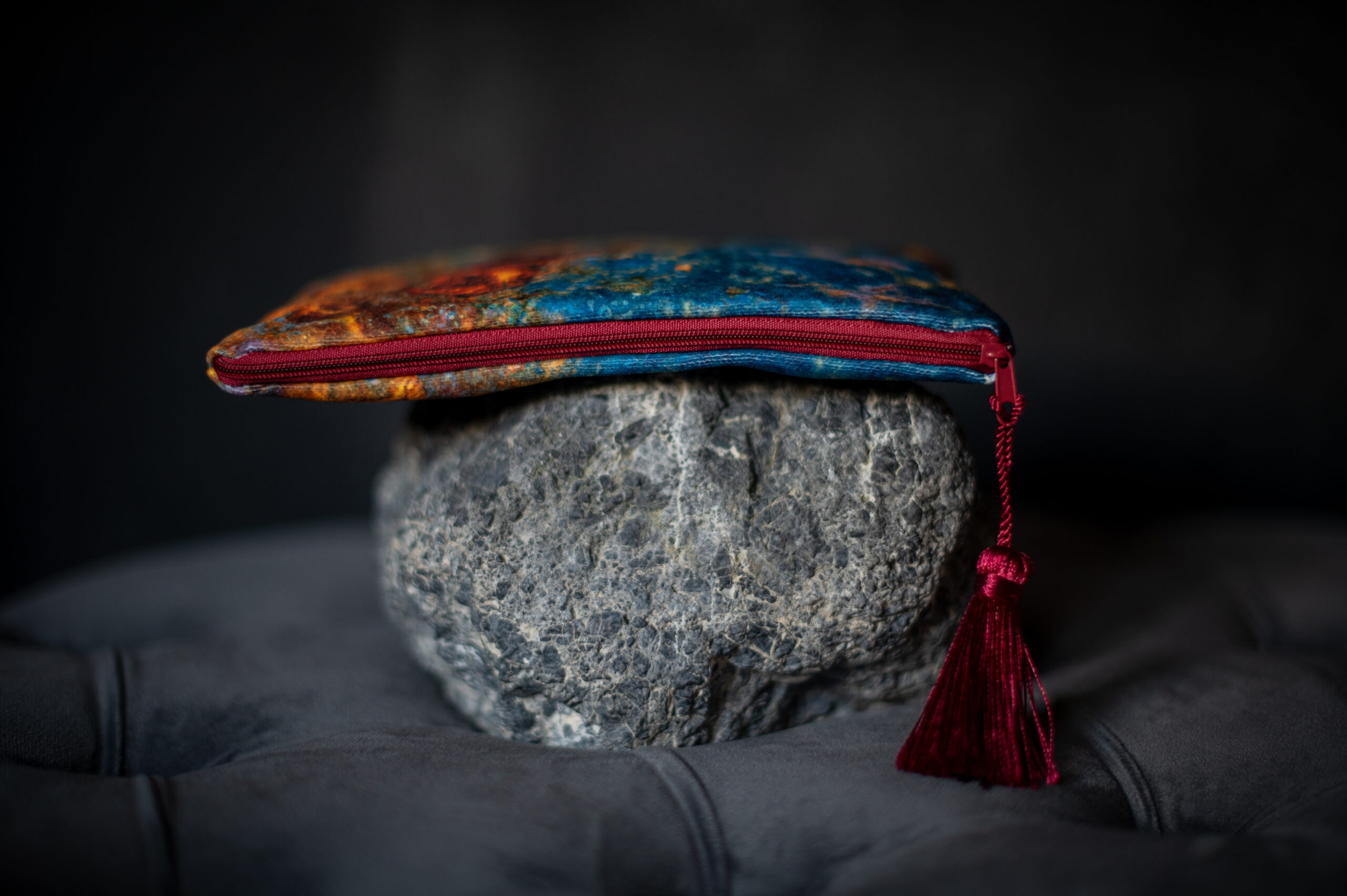 The Alchemist’s Patina - Chenille Clutch Bag - Image 4