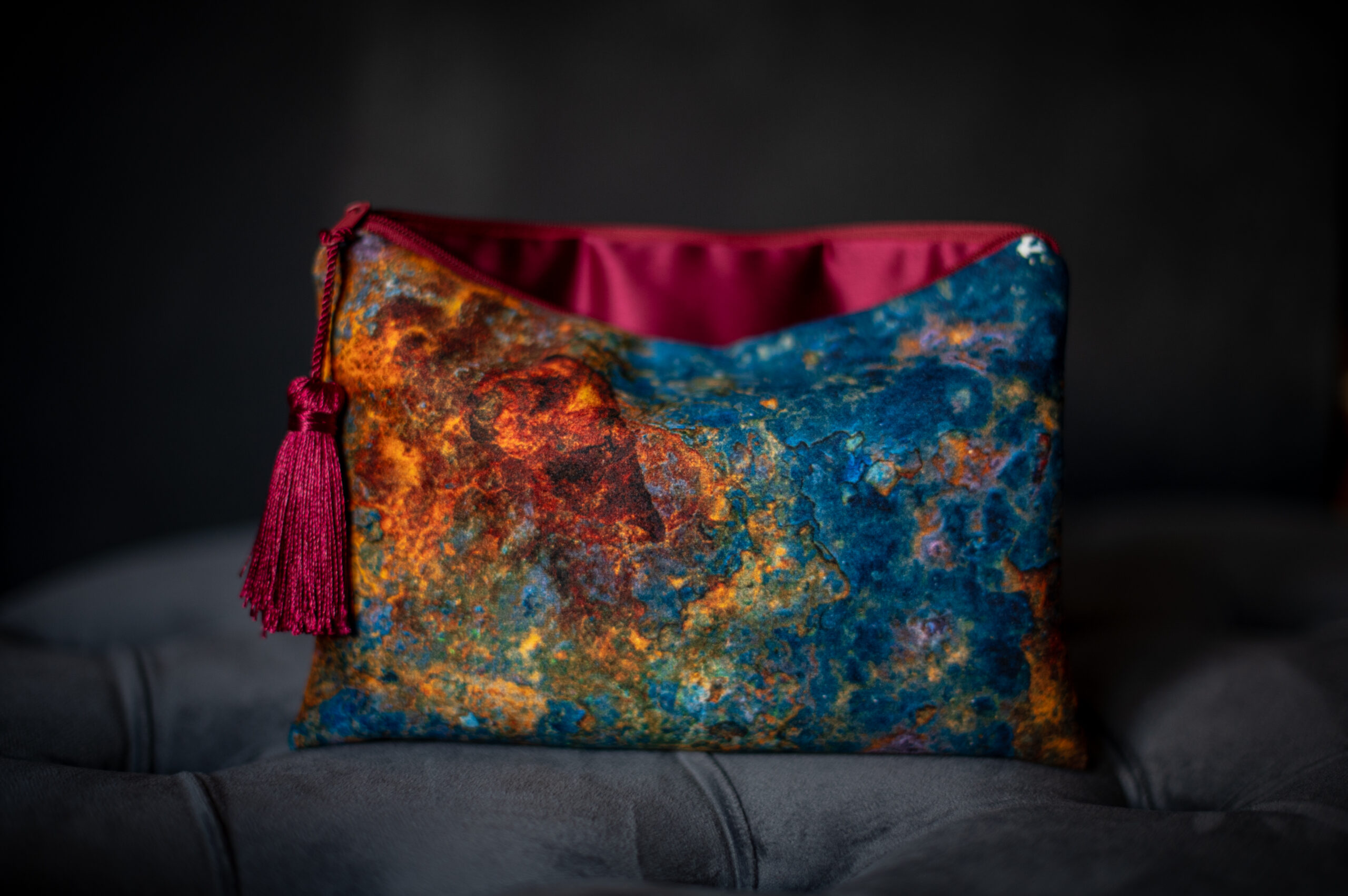 The Alchemist’s Patina - Chenille Clutch Bag - Image 5