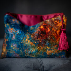 The Alchemist’s Patina - Chenille Clutch Bag